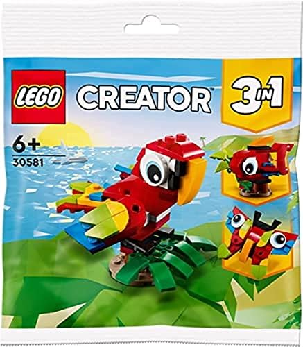LEGO 30581: Tropical Parrot – Ages 6-99, Maximum 120 Characters