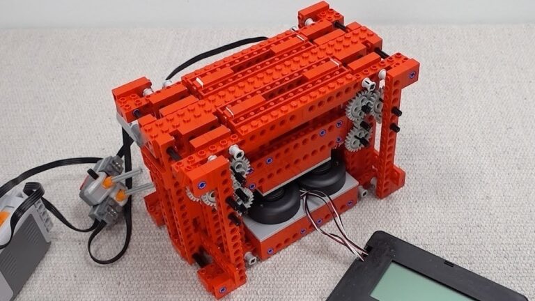 Silent ASMR: Crafting a Lego Press in 2.5 Hours