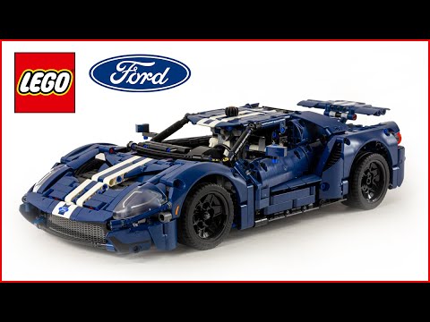 Rev up the Bricks: Ford GT 2022 Speed Build with LEGO TECHNIC 42154!